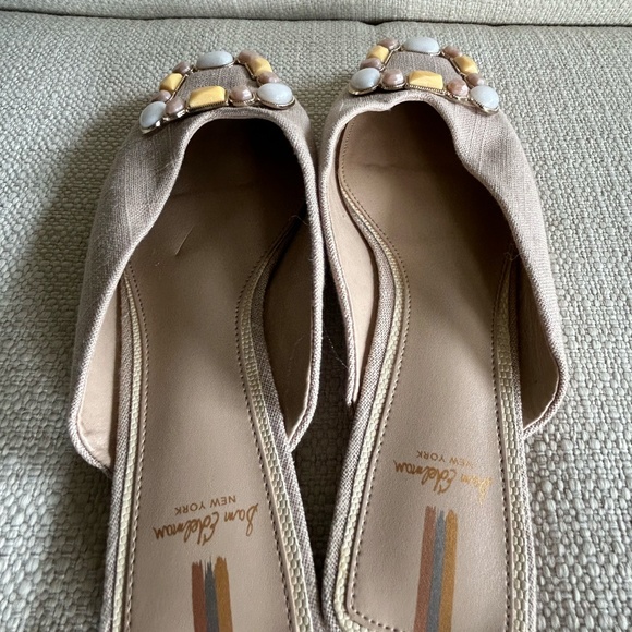SAM EDELMAN FLATS EMBELLISHED RHINESTONES SIZE 9.5 - Picture 8 of 8